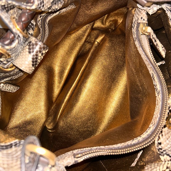 Python Michael Kors Collection Ring Bag - Picture 6 of 7